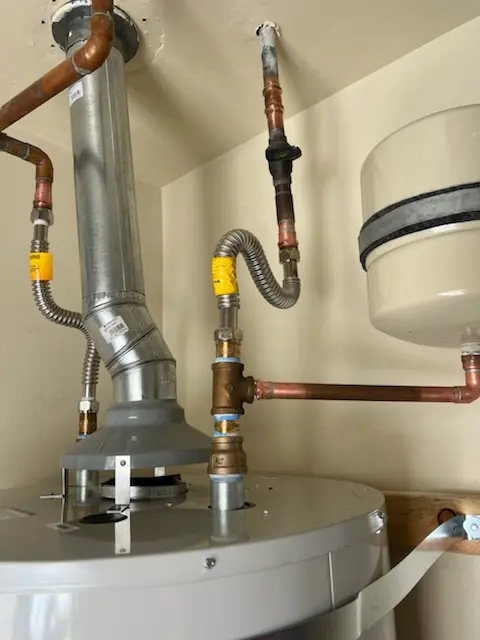 Water heater installation and plumbing repair in Westfield